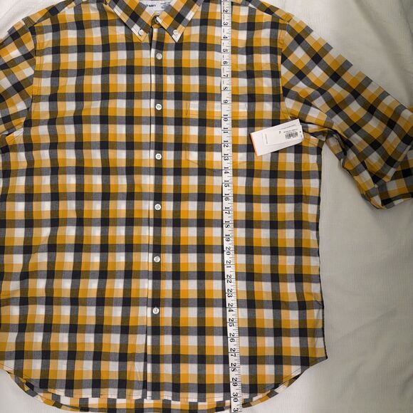 Old Navy Men's Everyday Shirt Regular Fit Button Down Long Sleeve Size XL NWT - Picture 5 of 6